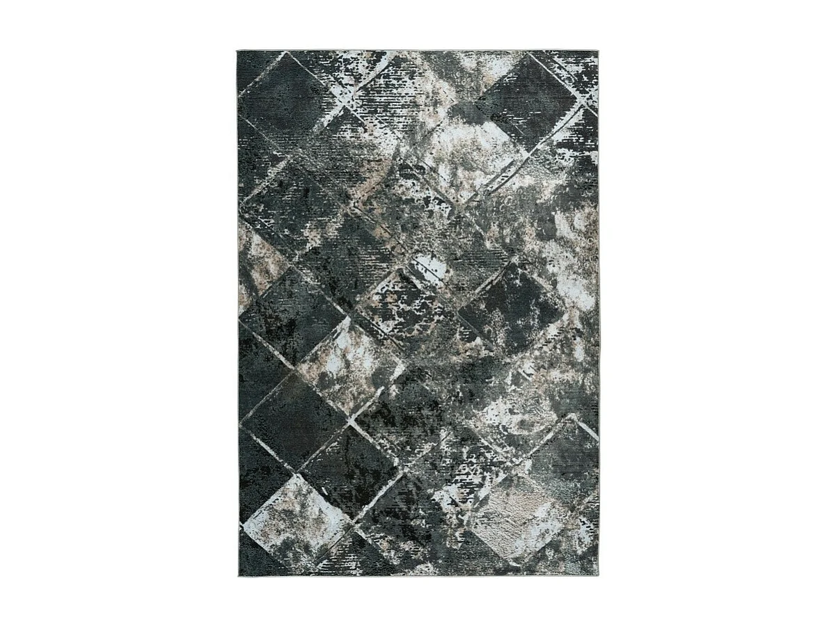 Tapis 290x200cm, design G508A coloris bleu pétrole - Confort et élégance pour votre intérieur
