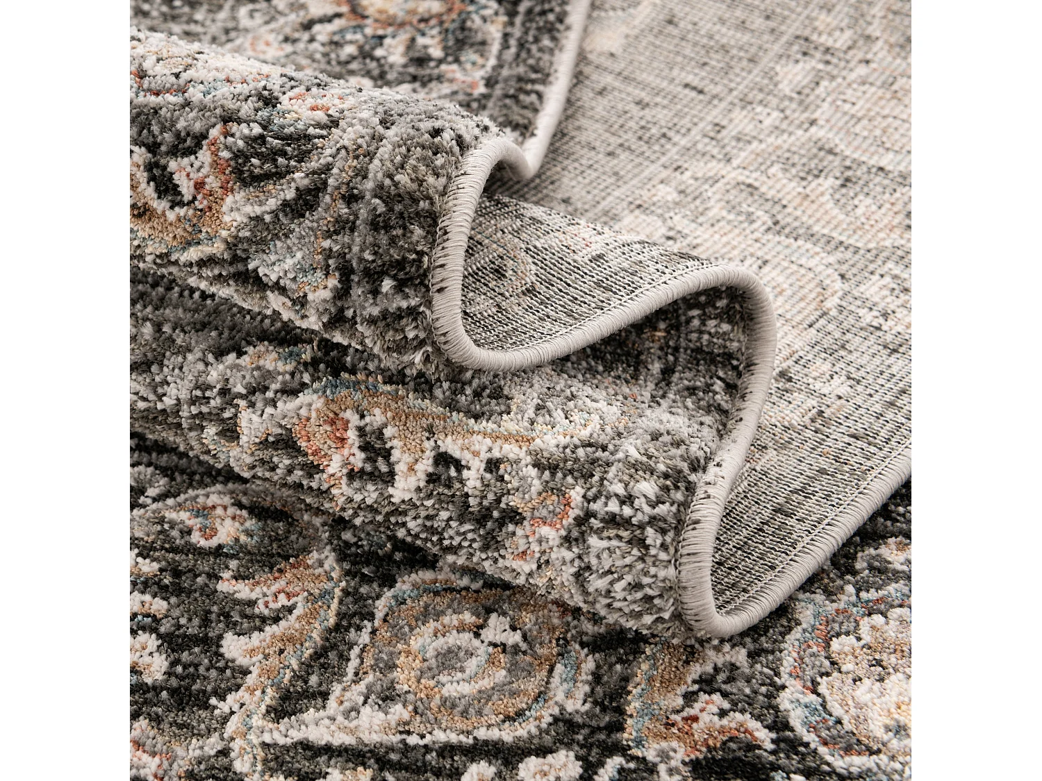 Tapis 185x275 Gris foncé Zora Orman