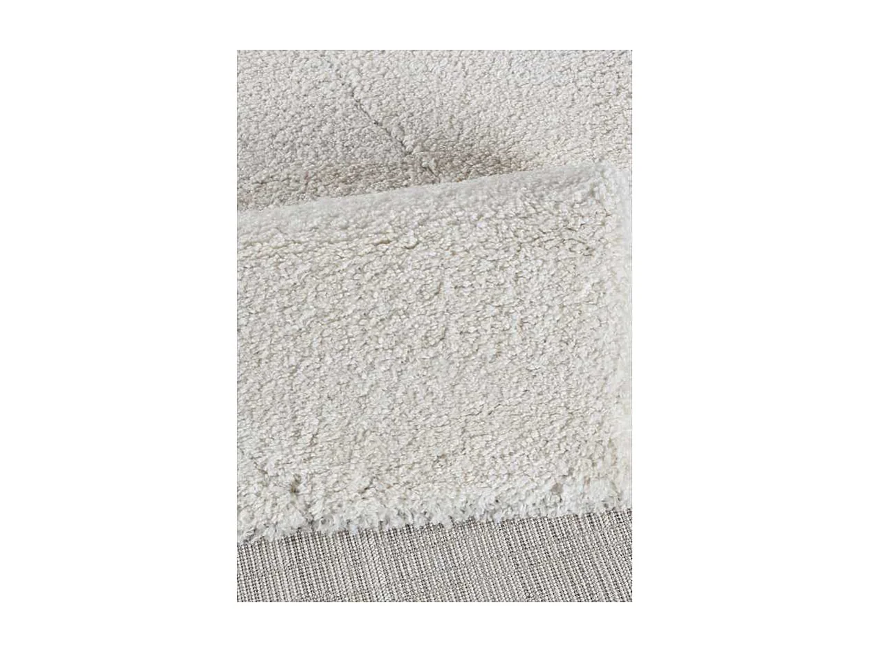 Tapis berbère shaggy - MARRAKECH 360 Crème 160*160