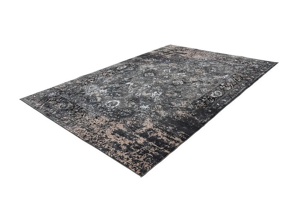 Tapis 170x120cm, design G708A coloris bleu pétrole - Confort et élégance pour votre intérieur