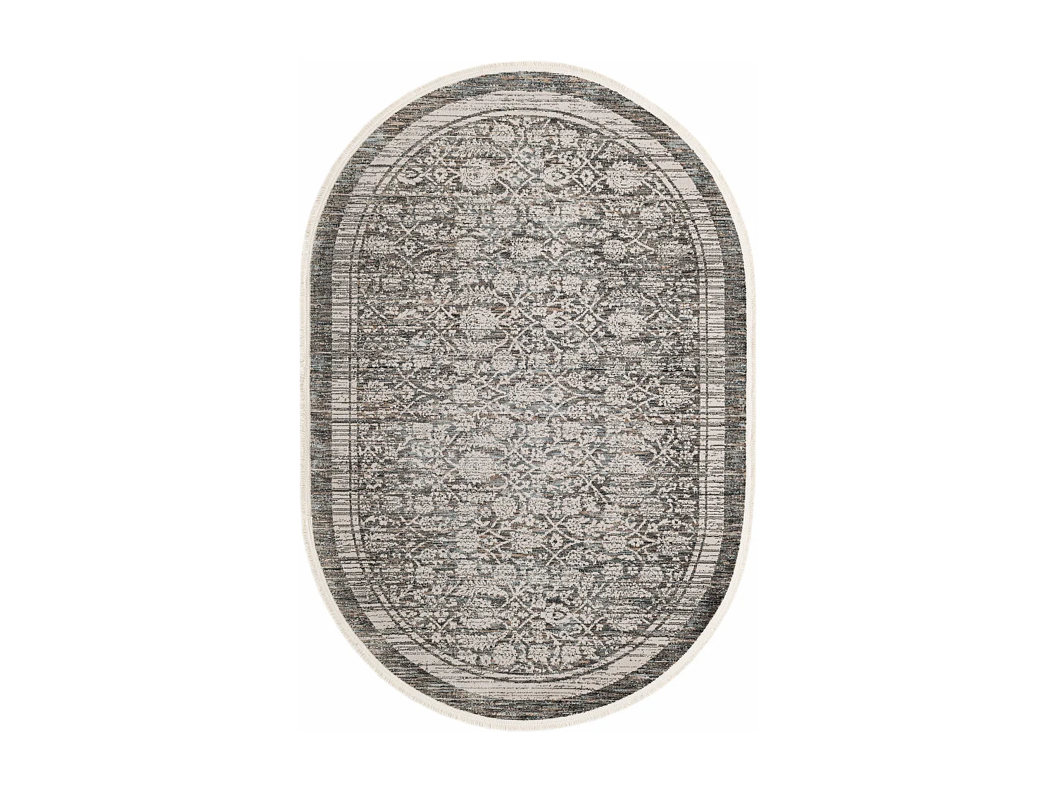 Tapis 125x185 Gris Zora Mosaic