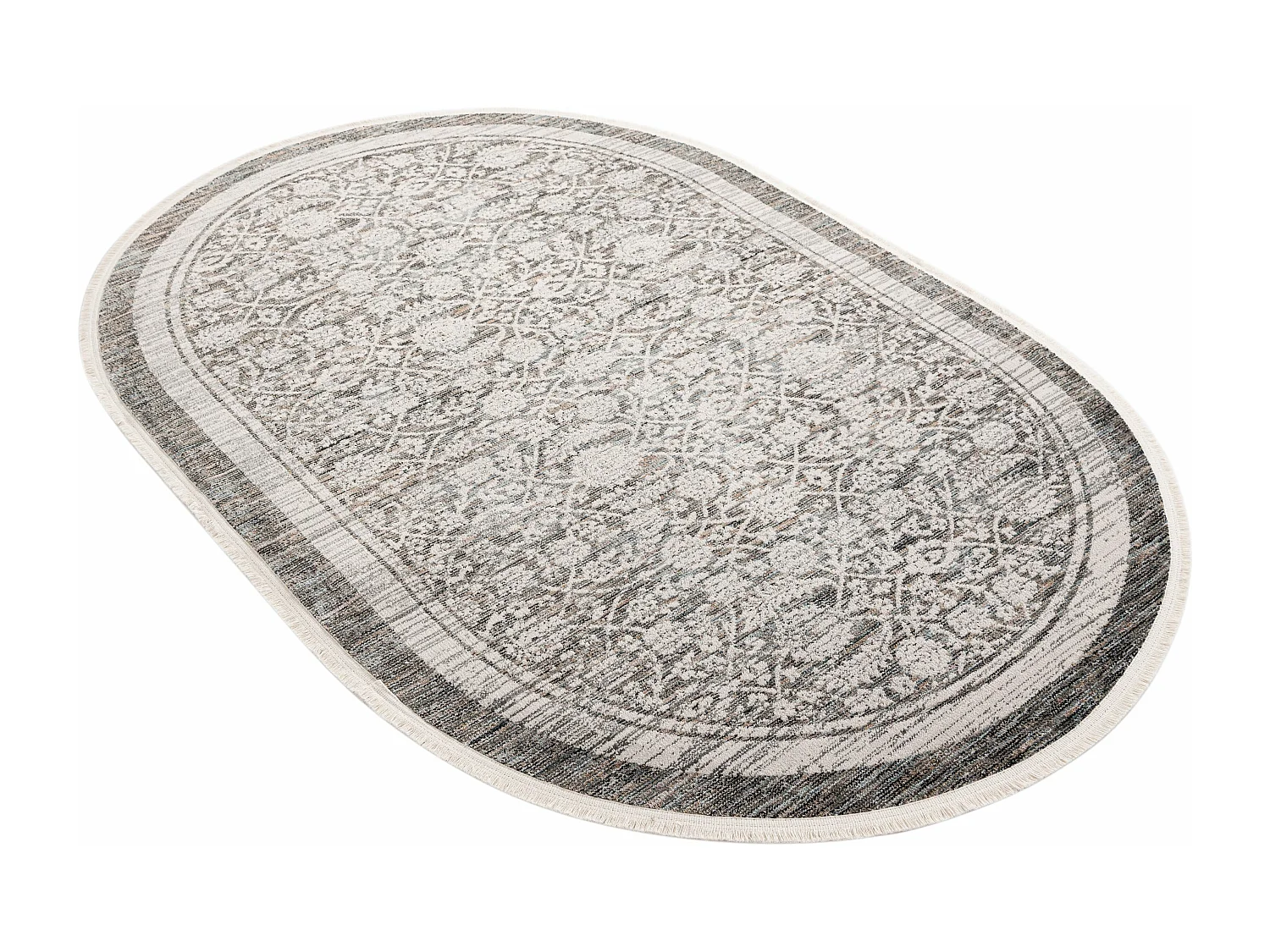 Tapis 125x185 Gris Zora Mosaic