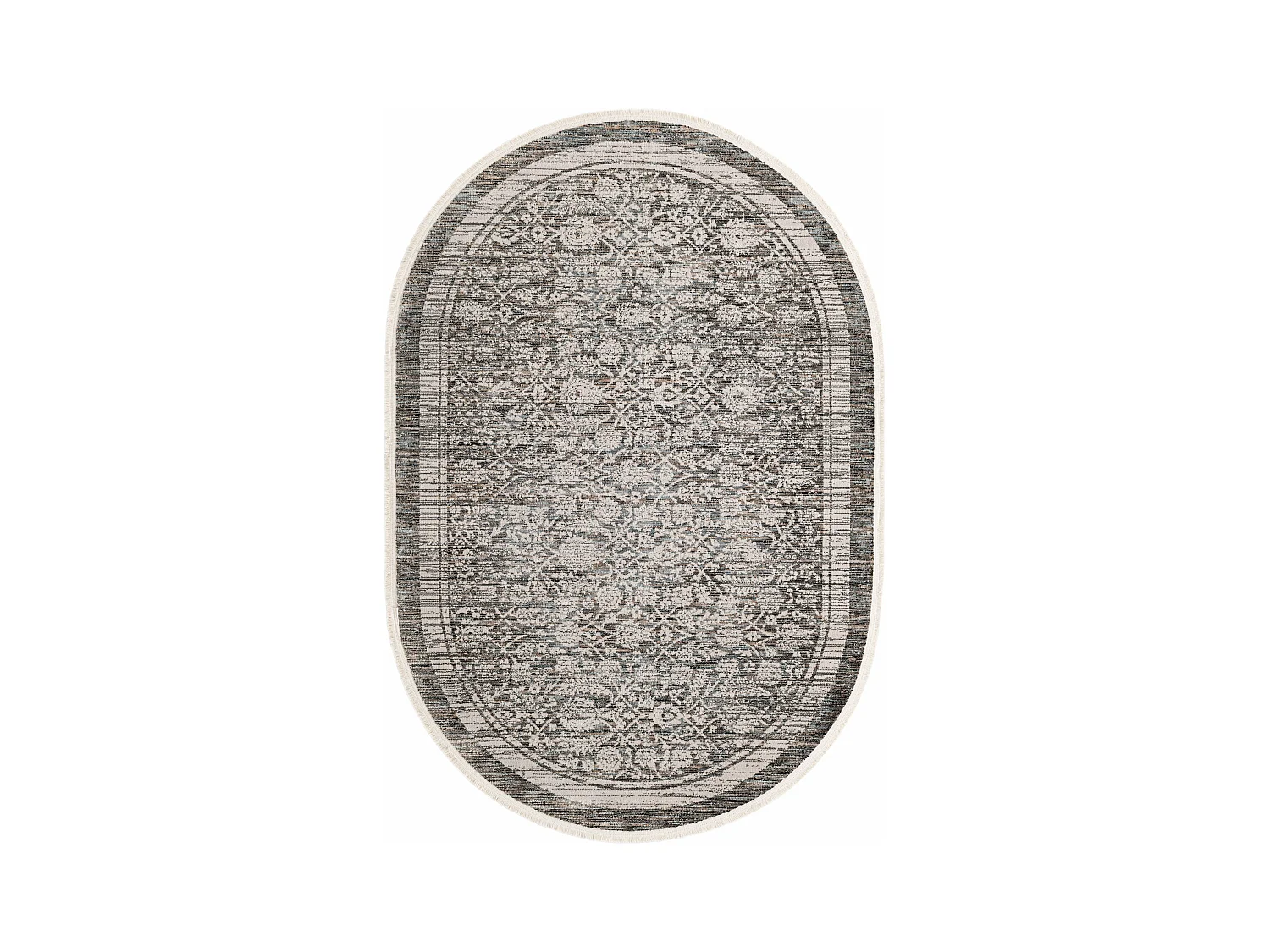 Tapis 125x185 Gris Zora Mosaic