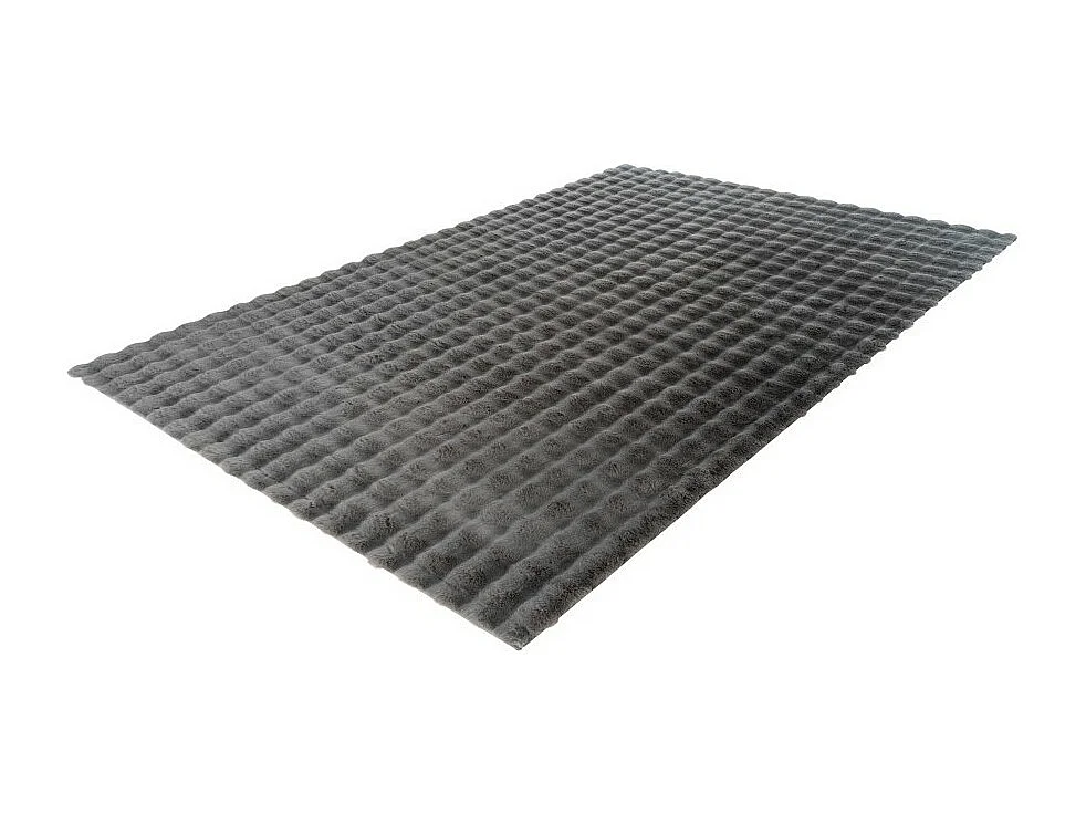 Tapijt 170x120cm, ontwerp H008Y in grafietkleur - Comfort en elegantie voor uw interieur