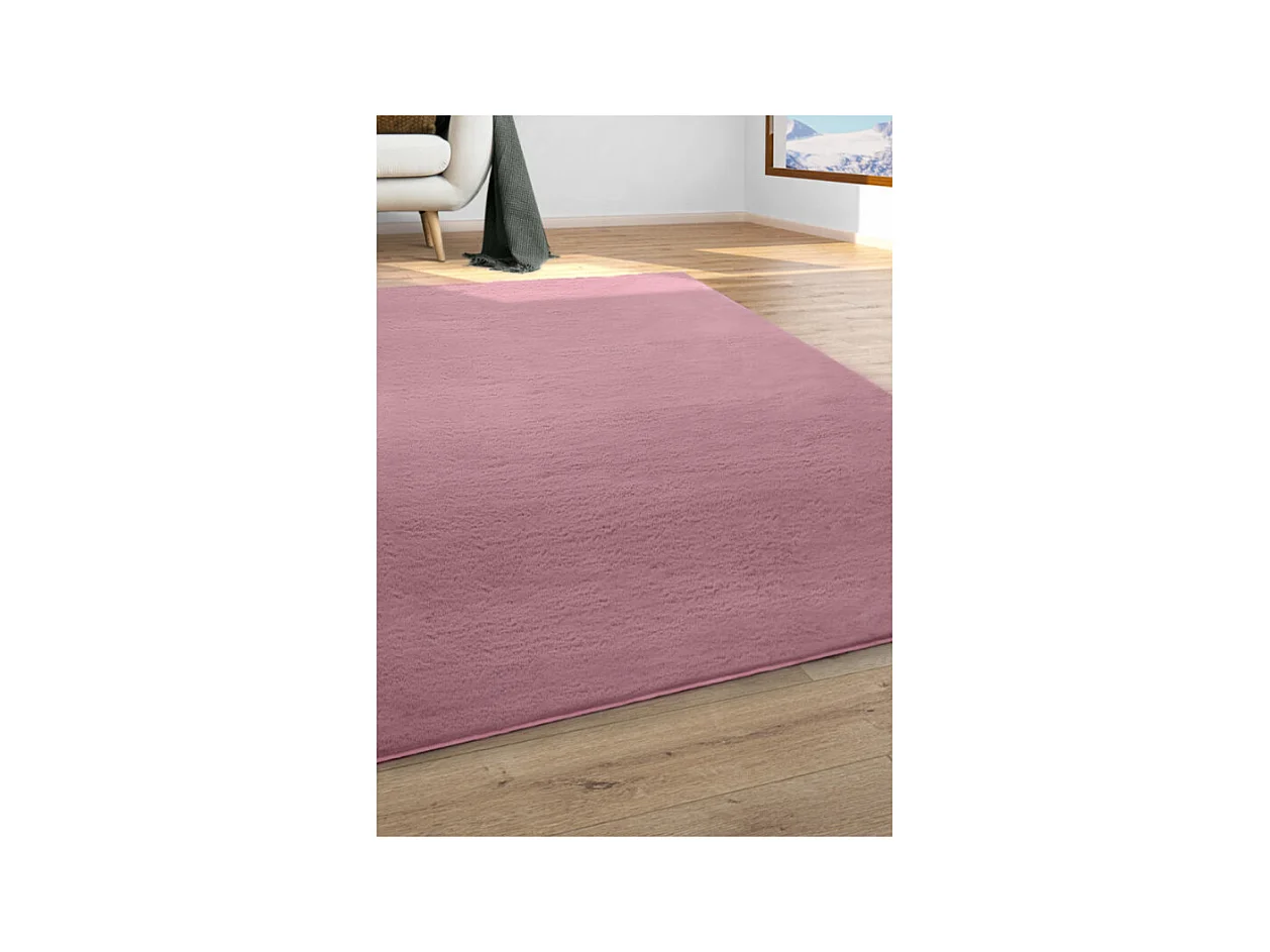 Tapis doux - LUMIA Rose 160*230