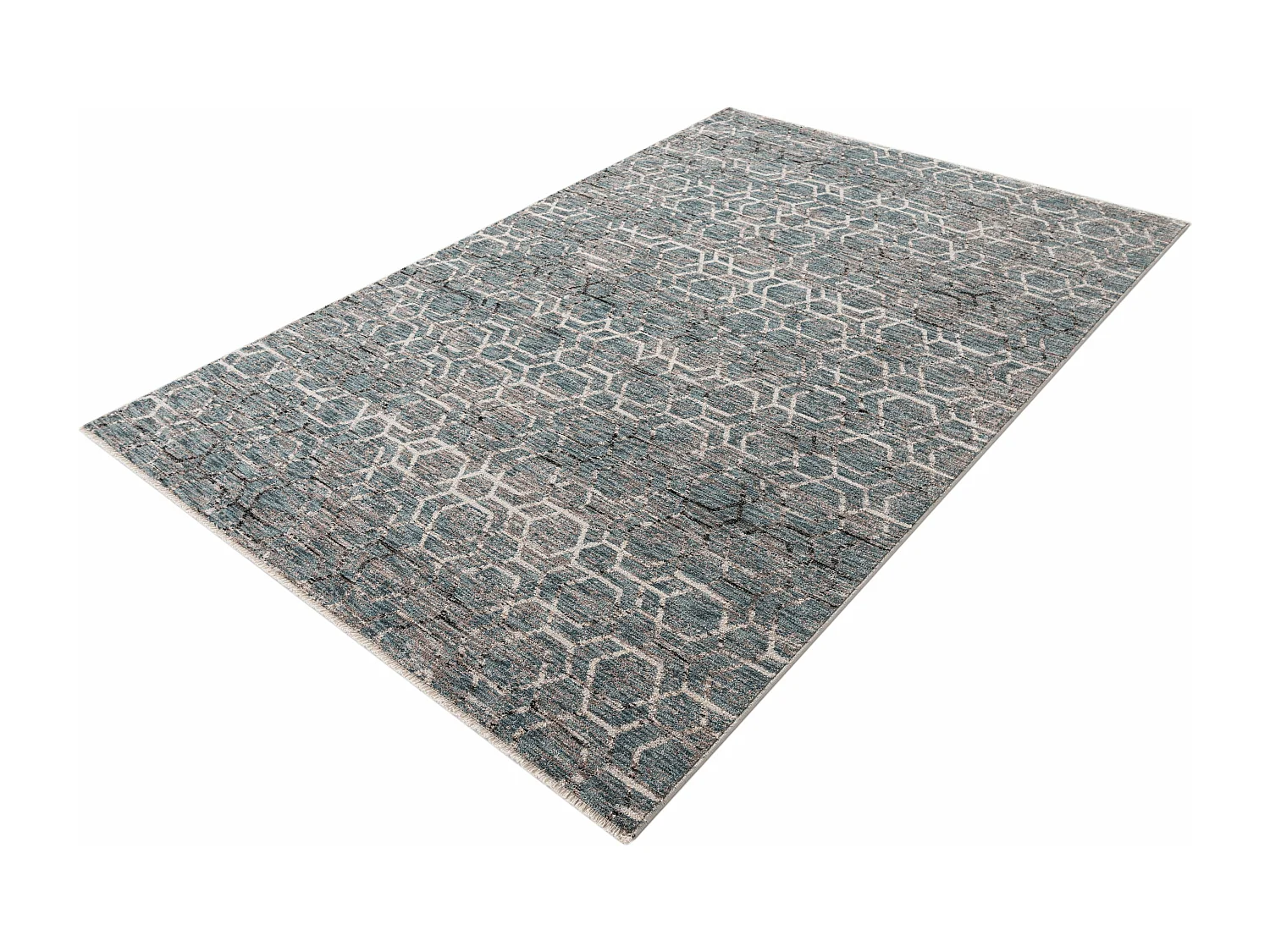 Teppich 245x305 Blau Zora Modern