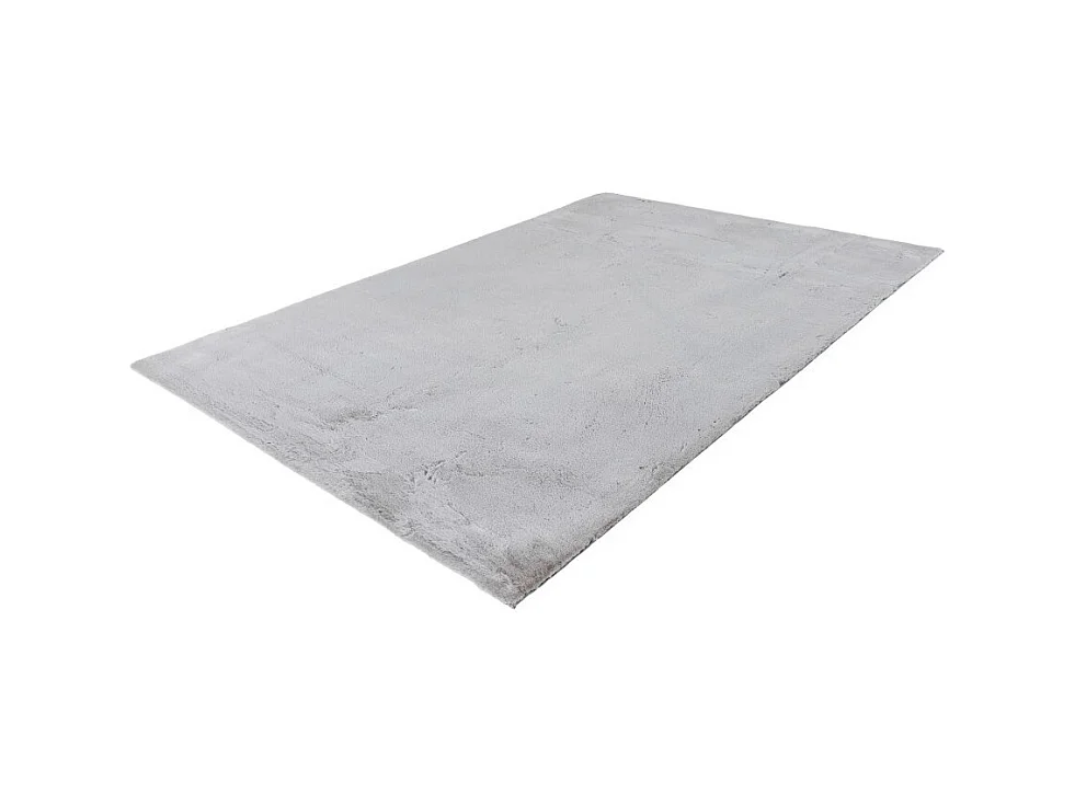 Tapis 110x60cm, design E005N coloris argent - Confort et élégance pour votre intérieur