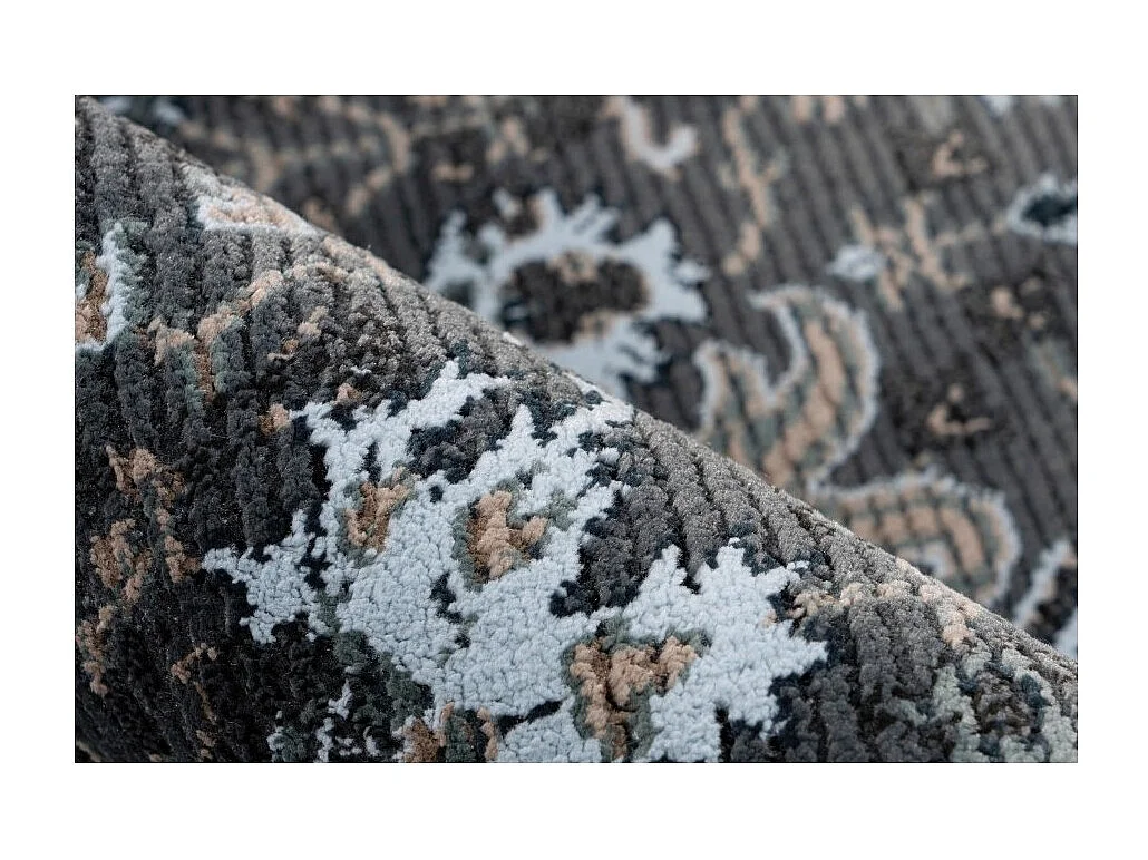 Tapijt 150x80cm, design G708A in petrolblauw - Comfort en elegantie voor uw interieur