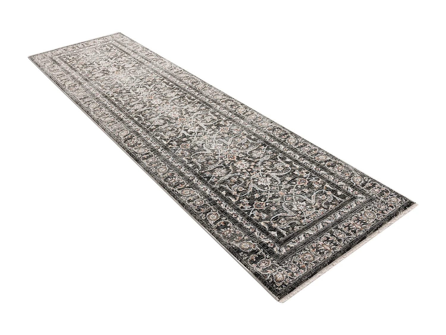 Teppich 80x300 Grau Zora Orman