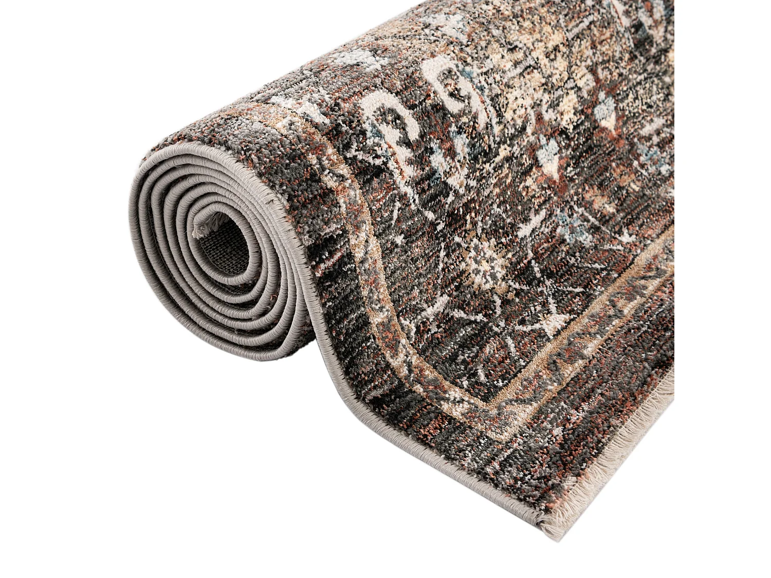 Tapis 80x300 Marron Zora Blege