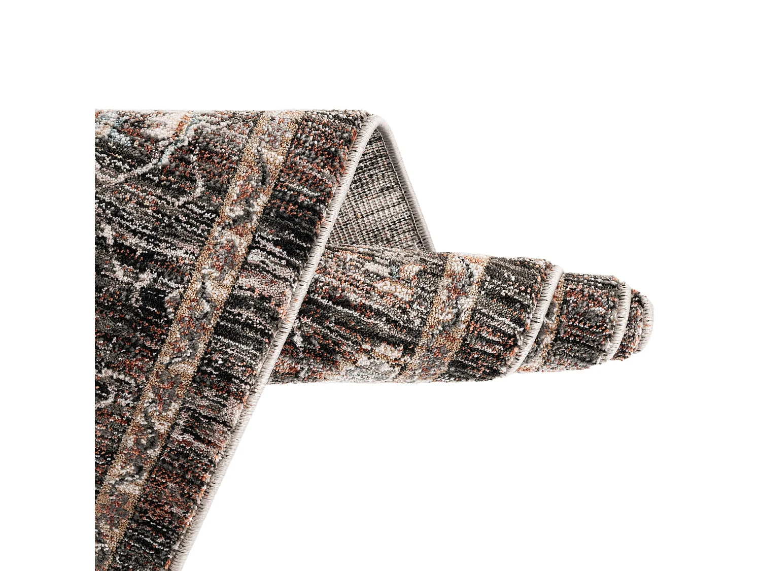 Tapis 80x300 Marron Zora Blege