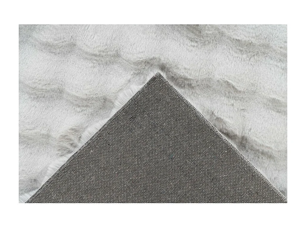 Tapijt 170x120cm, design H008Y in zilverkleur - Comfort en elegantie voor uw interieur