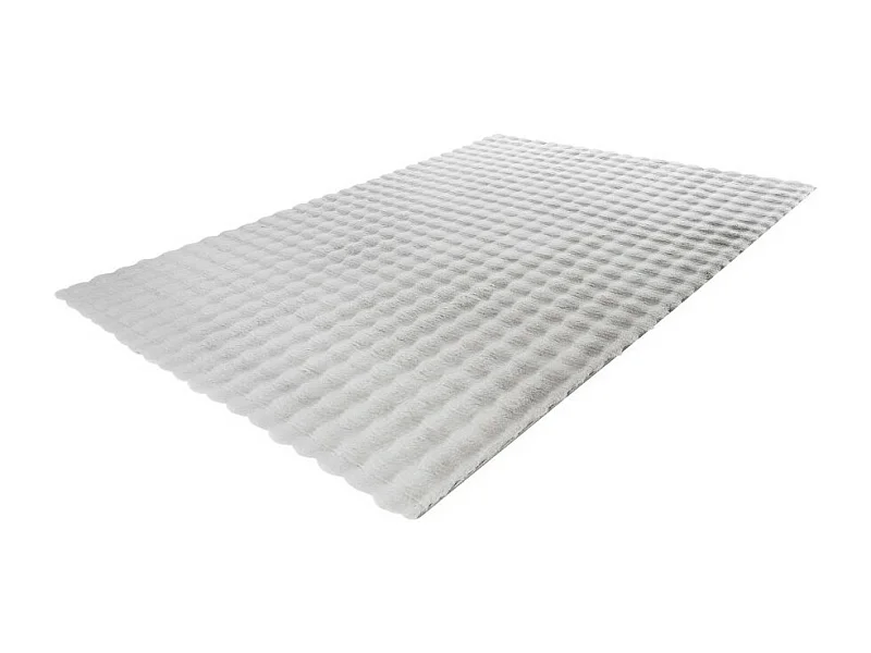 Tapijt 170x120cm, design H008Y in zilverkleur - Comfort en elegantie voor uw interieur