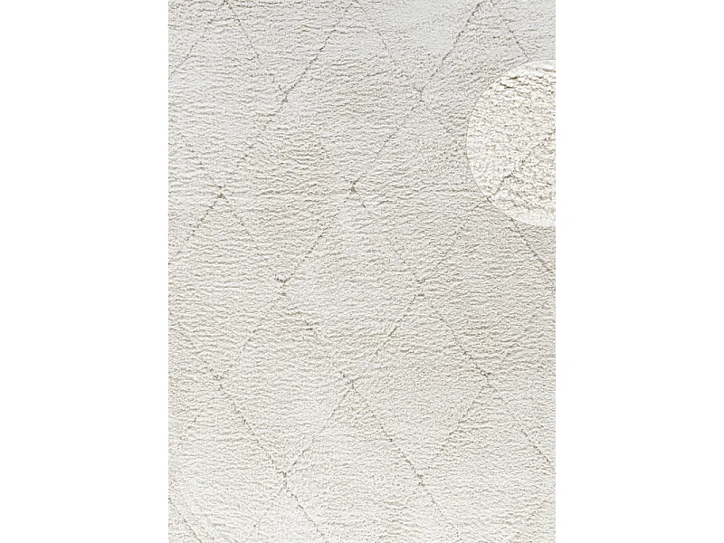 Tapis berbère shaggy - MARRAKECH 260 Crème 160*230