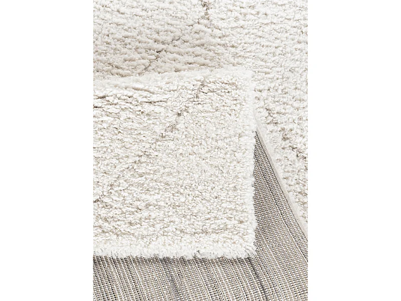 Tapis berbère shaggy - MARRAKECH 260 Crème 160*230