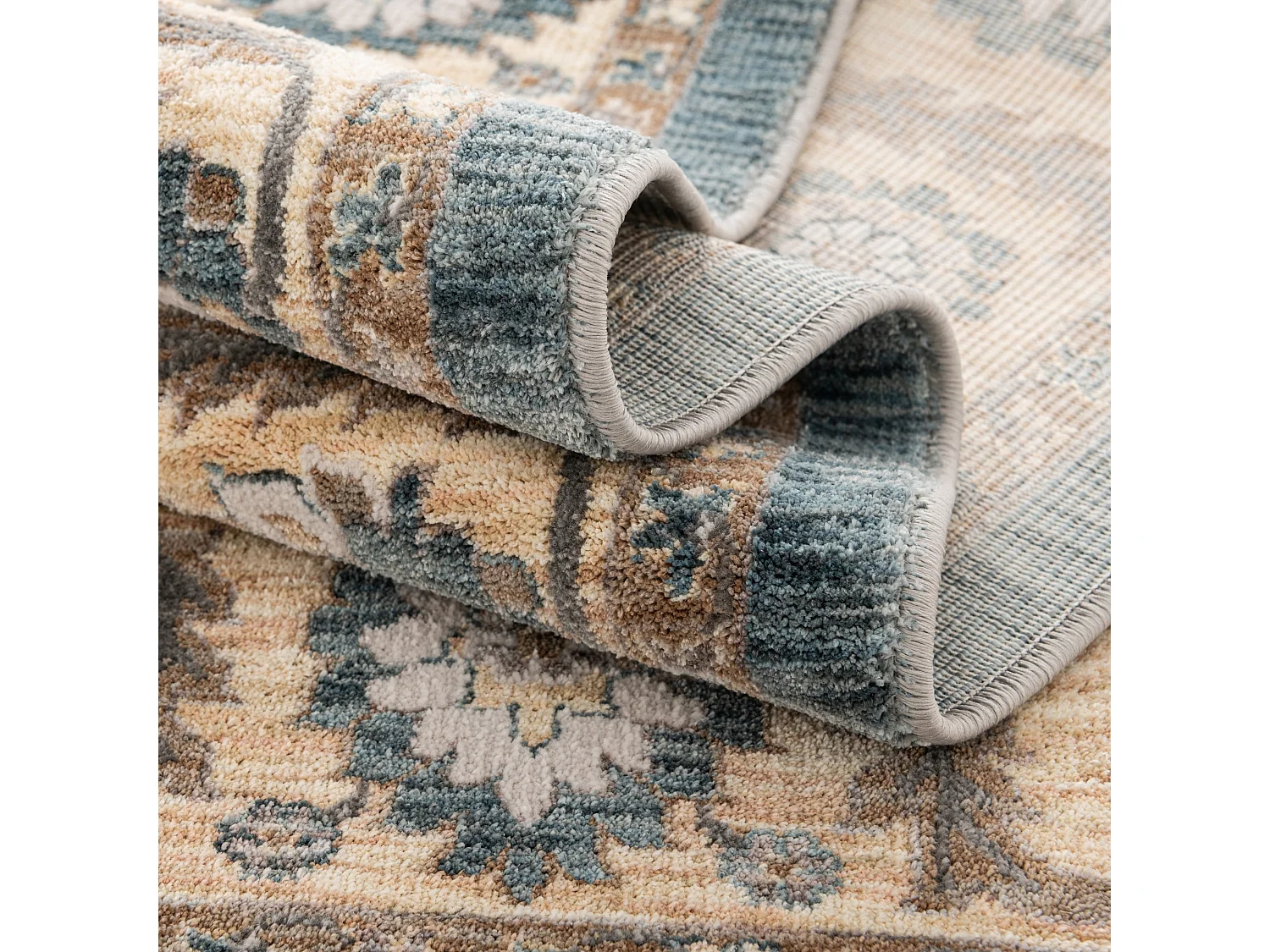 Teppich 100x200 Blau Zora Classical