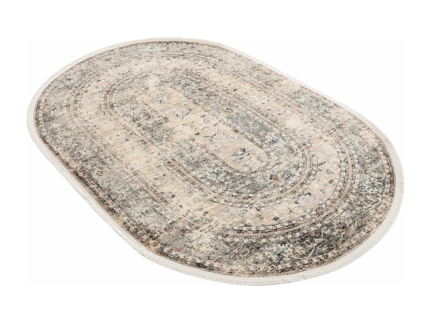 Tapijt 185 x 125 Crème Zora Modern