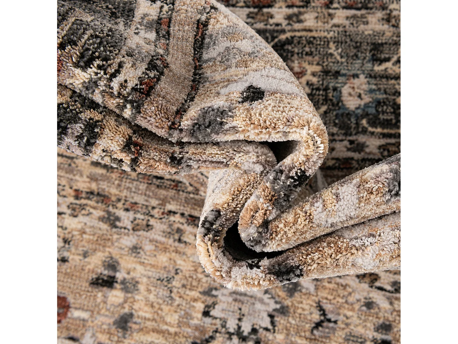 Tapijt 185 x 125 Crème Zora Modern