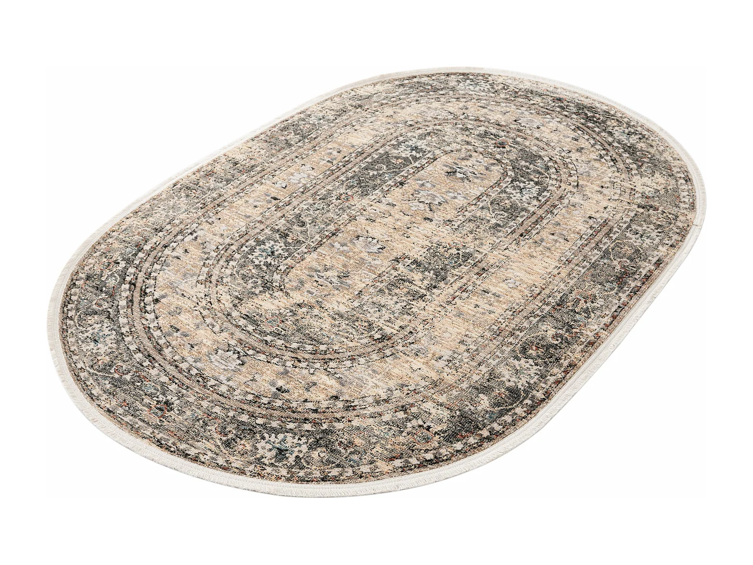 Teppich 125x185 Creme Zora Modern