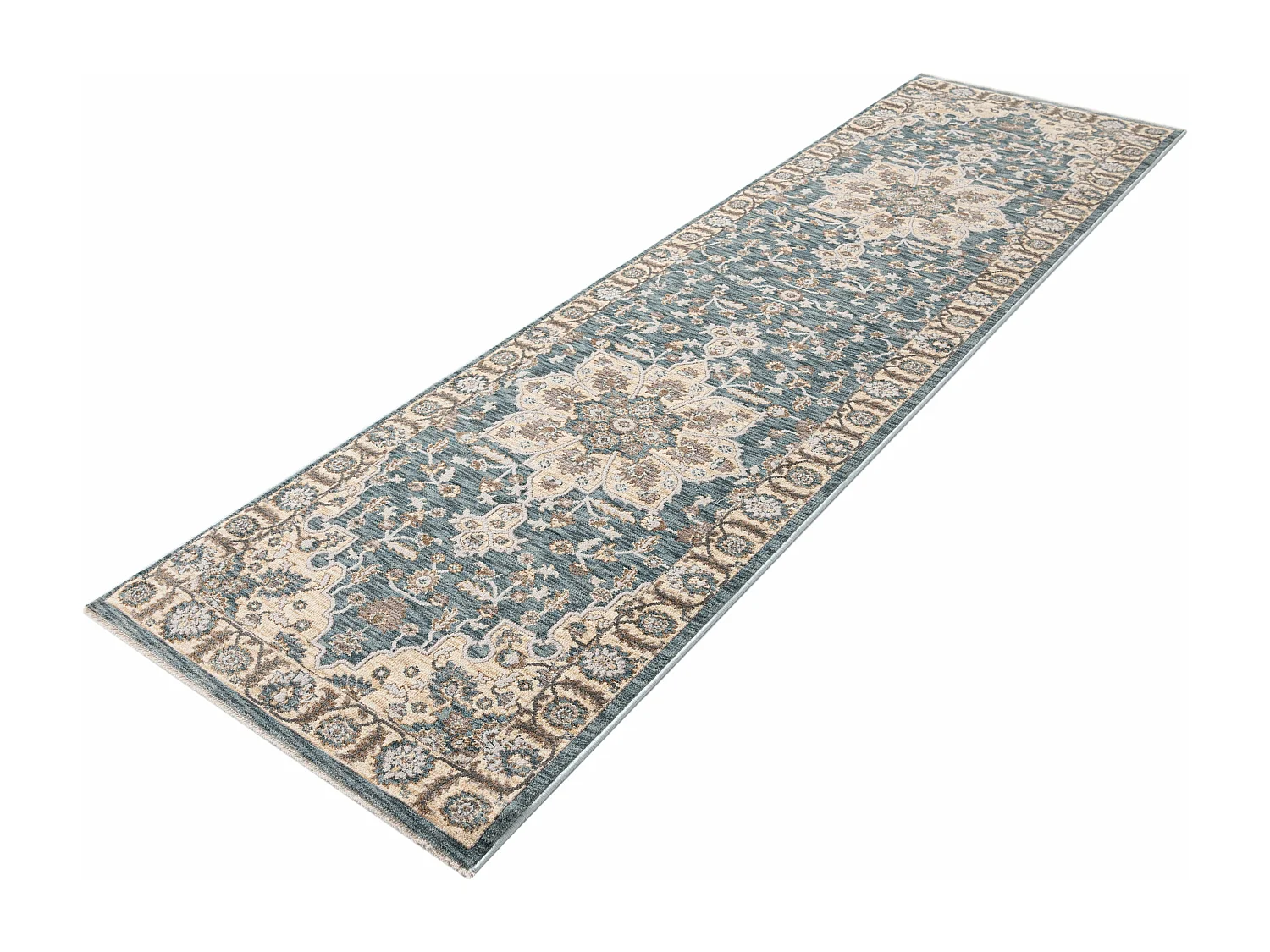 Tapijt 300 x 80 Blauw Zora Classical