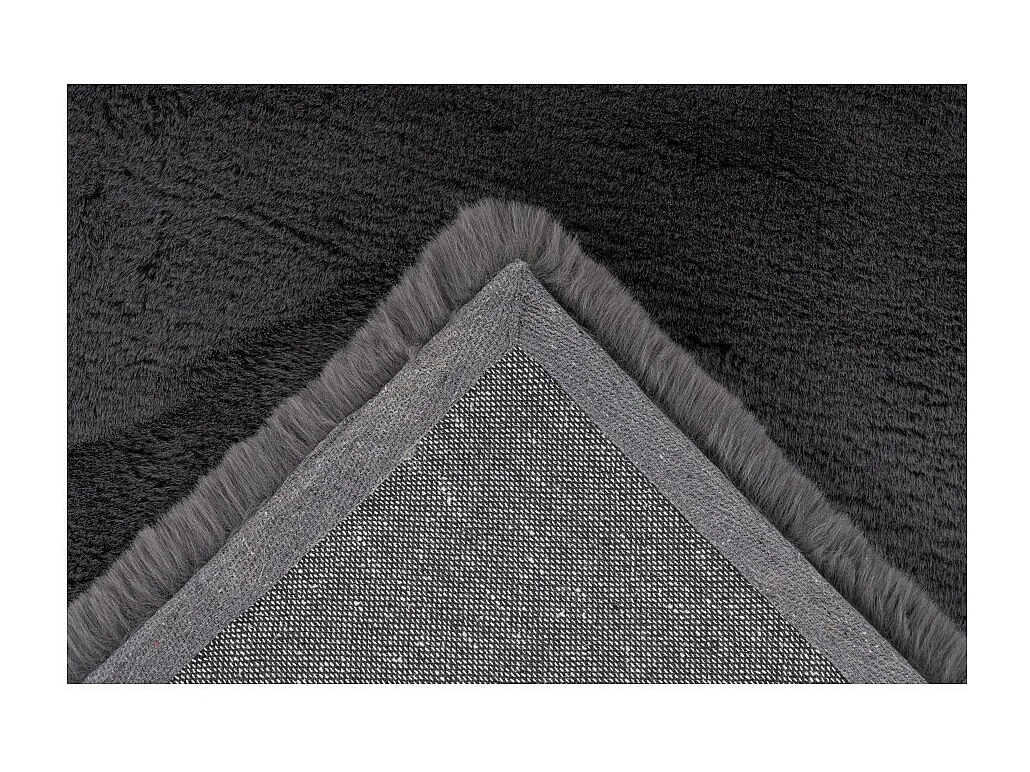 Teppich 150x80cm, Design E009Y in Graphitfarbe - Komfort und Eleganz für Ihr Interieur