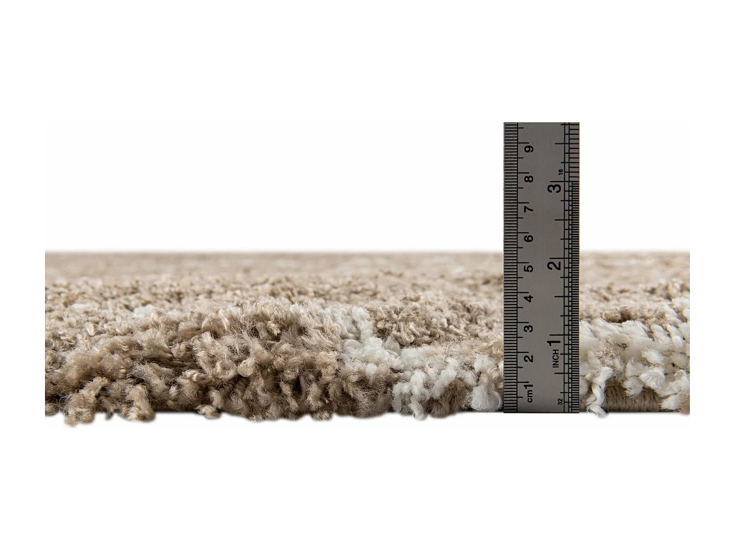 Tapis shaggy 300x395 Marron Lachen Fence