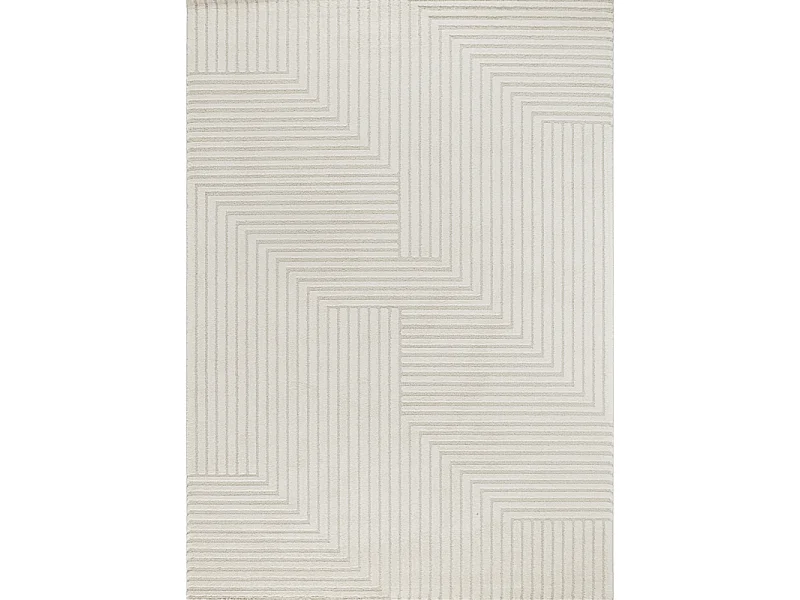Tapis géométrique crème MONACO 53 Crème 200*290