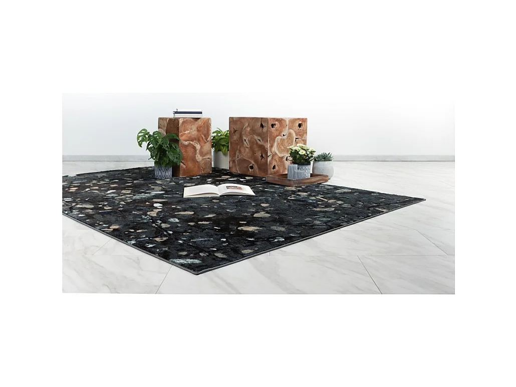 Tapijt 290x200cm, design G308A in petrolblauw - Comfort en elegantie voor uw interieur