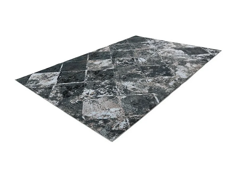 Teppich 170x120cm, Design G508A in Petrolblau - Komfort und Eleganz für Ihr Interieur.