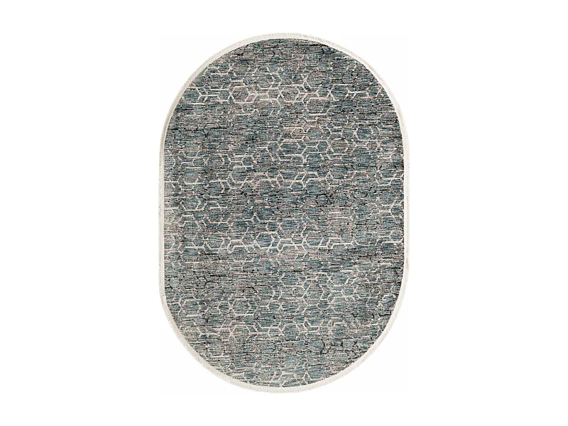 Tapijt 185 x 125 Blauw Zora Modern