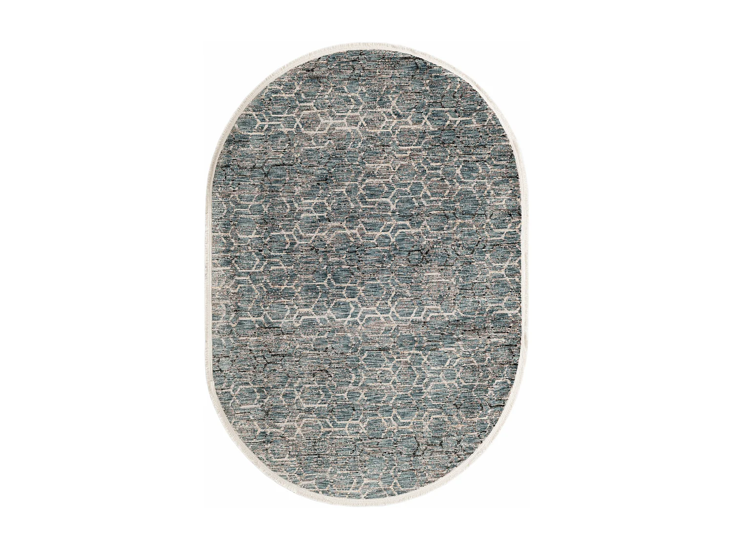 Tapijt 185 x 125 Blauw Zora Modern