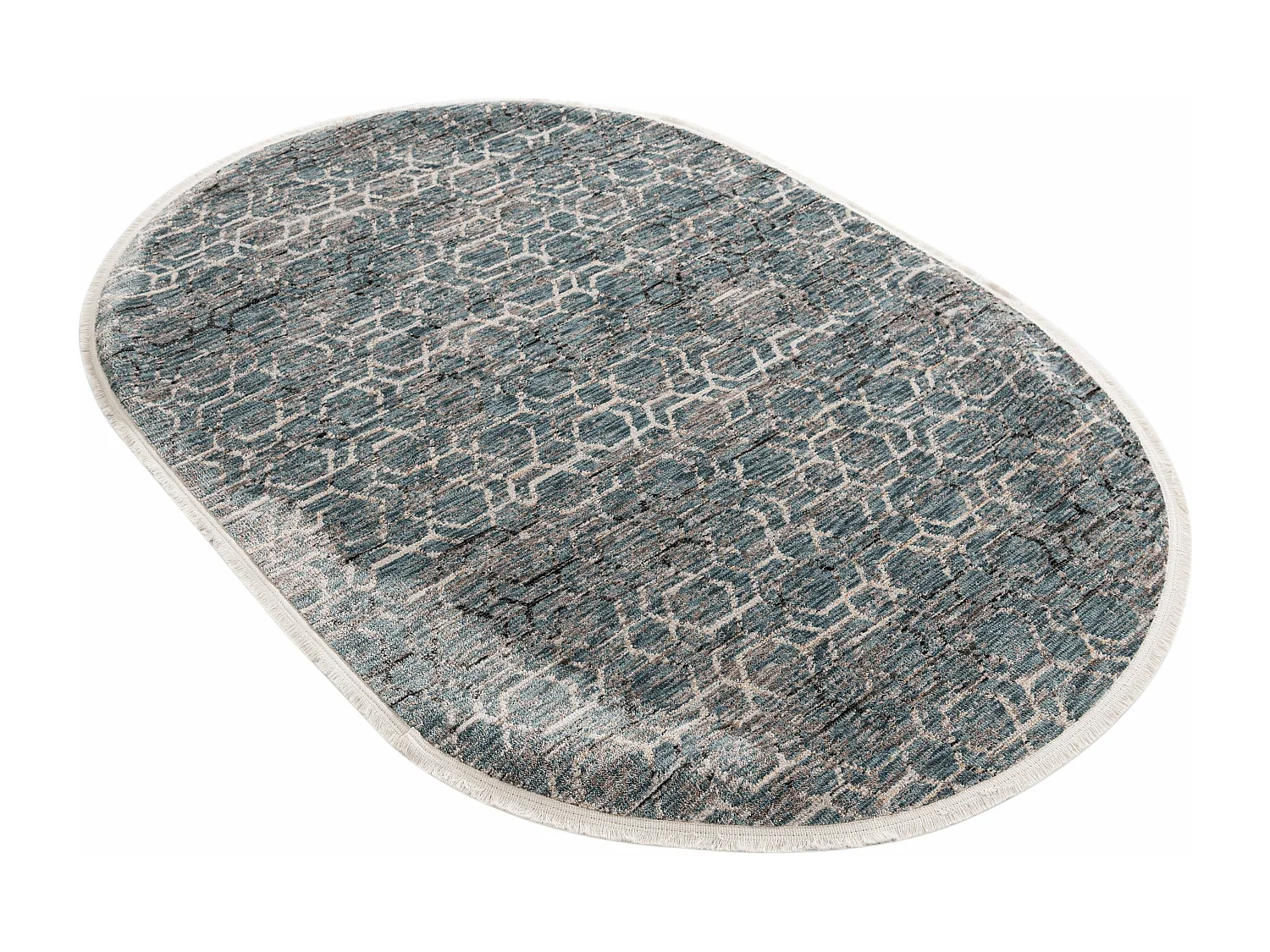 Tapijt 185 x 125 Blauw Zora Modern