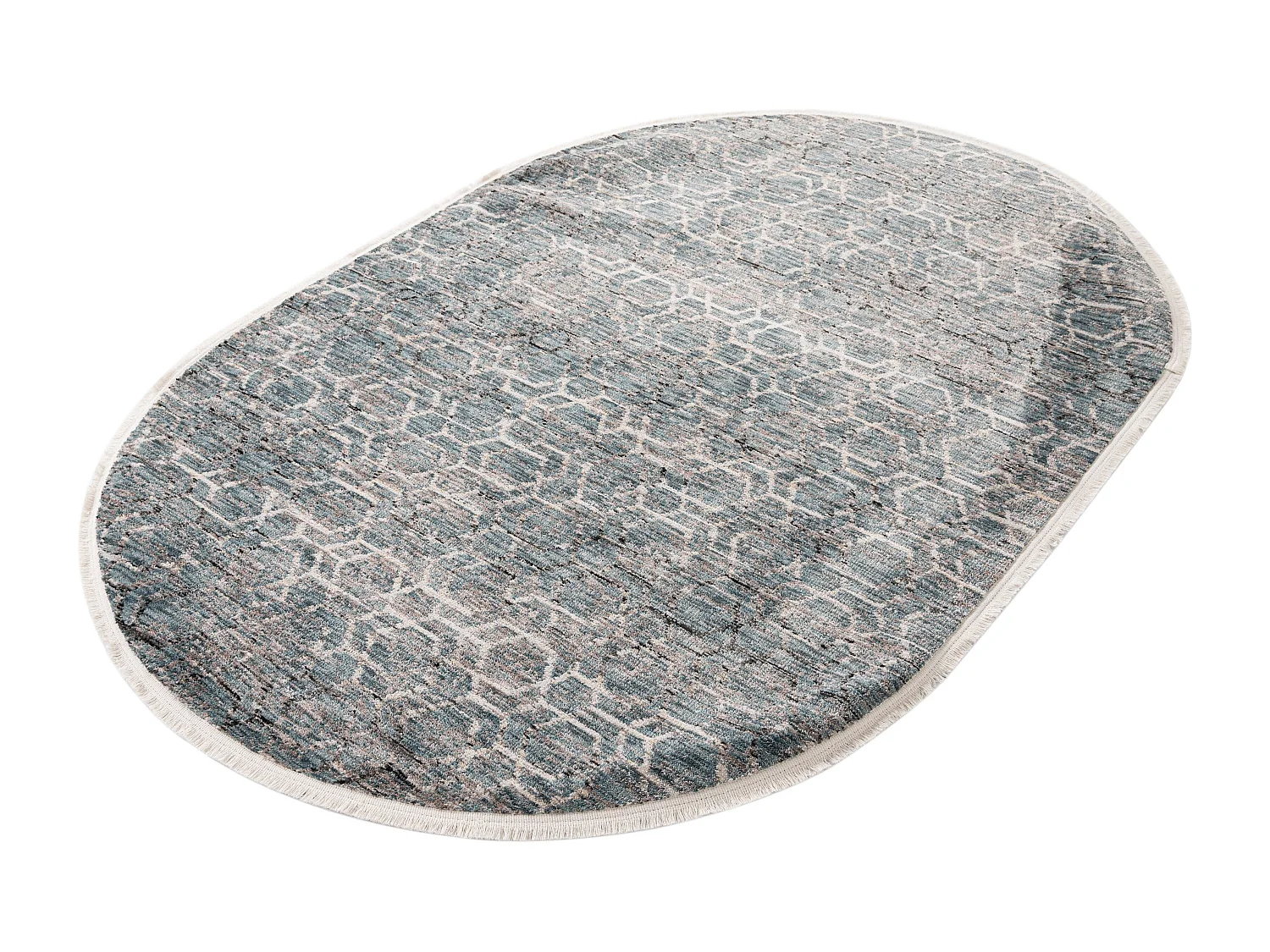 Tapis 125x185 Bleu Zora Modern