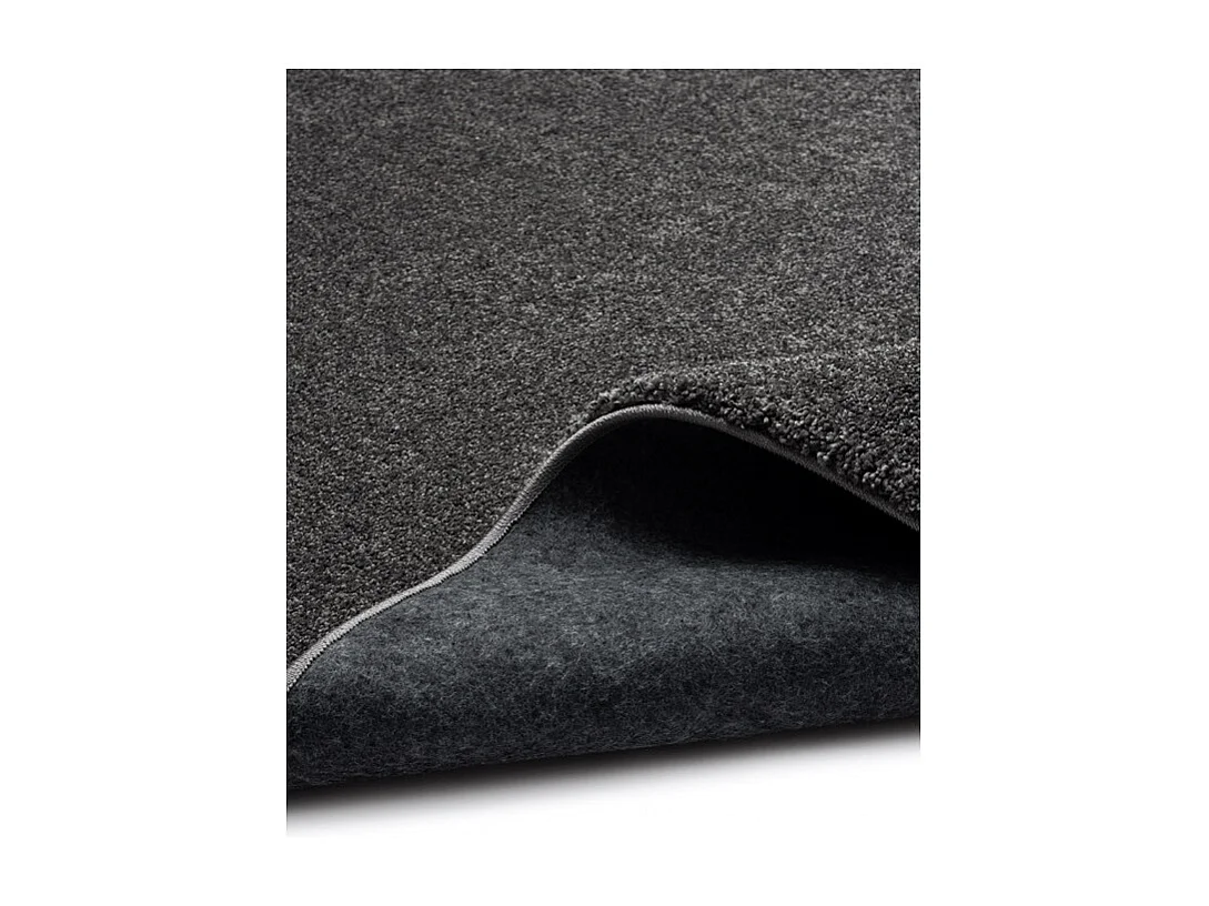 Tapis uni - MONTANA Gris anthracite 80*150