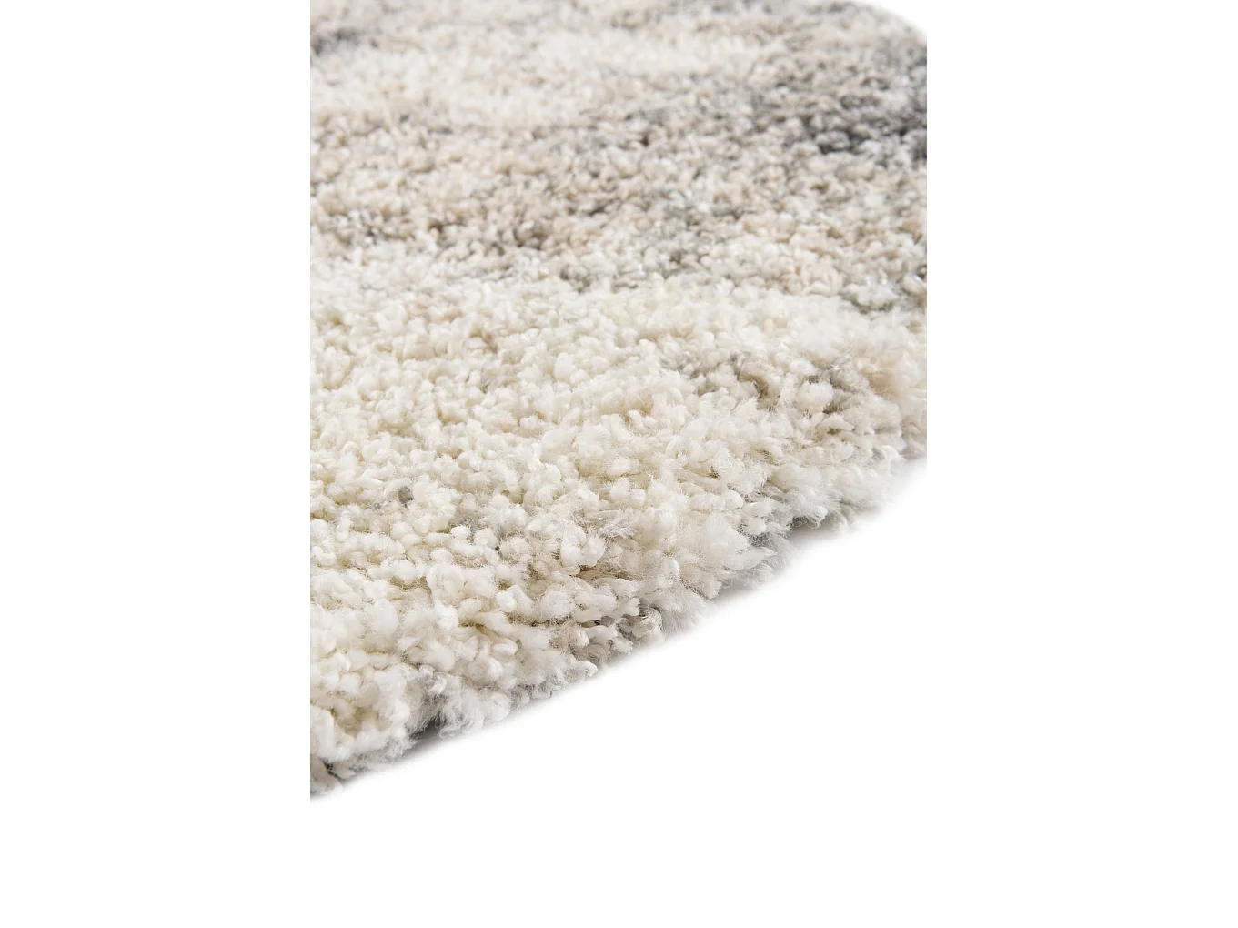 Tapis shaggy 100x100 Gris Lachen Haze