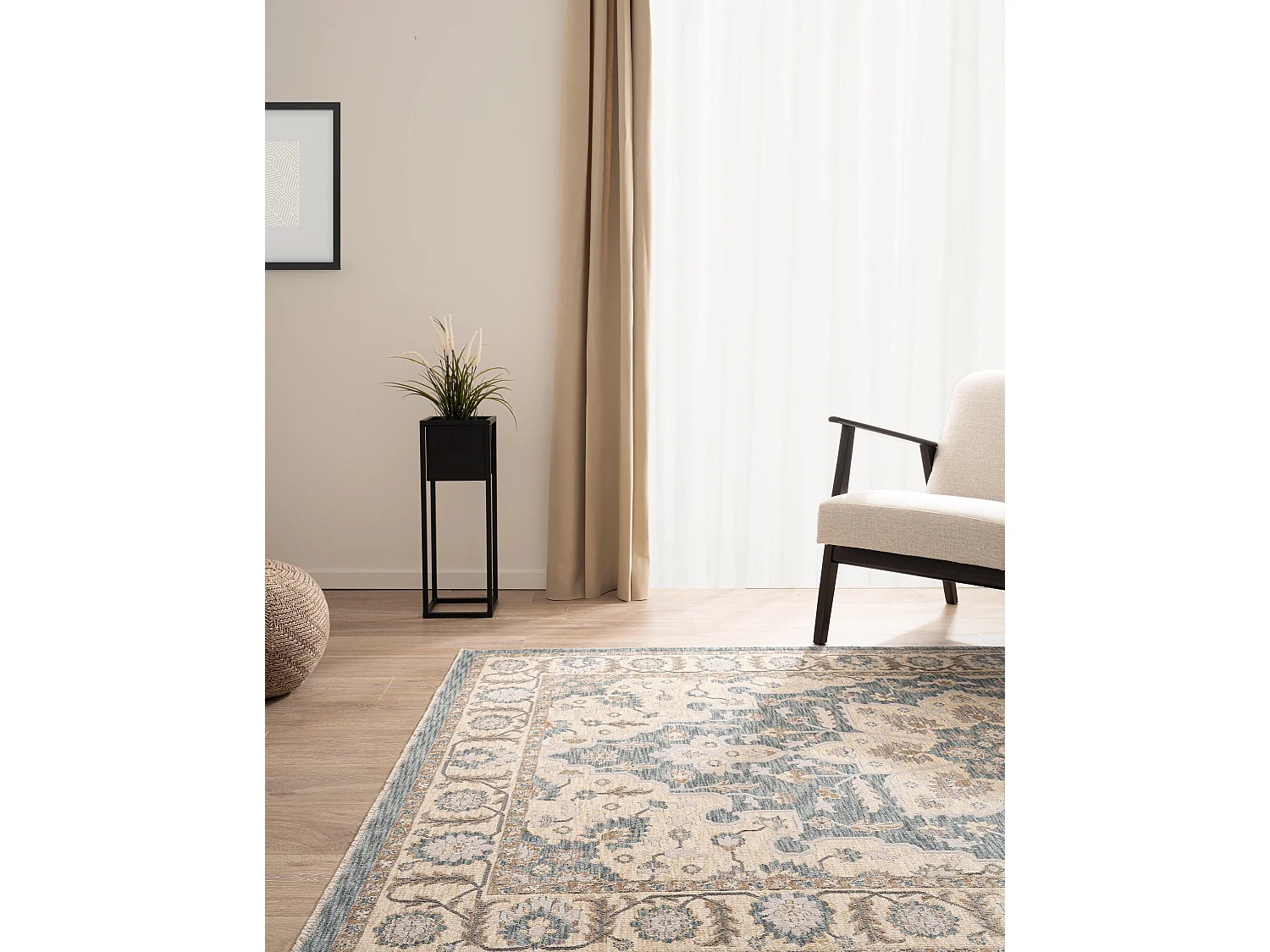 Teppich 245x305 Blau Zora Classical