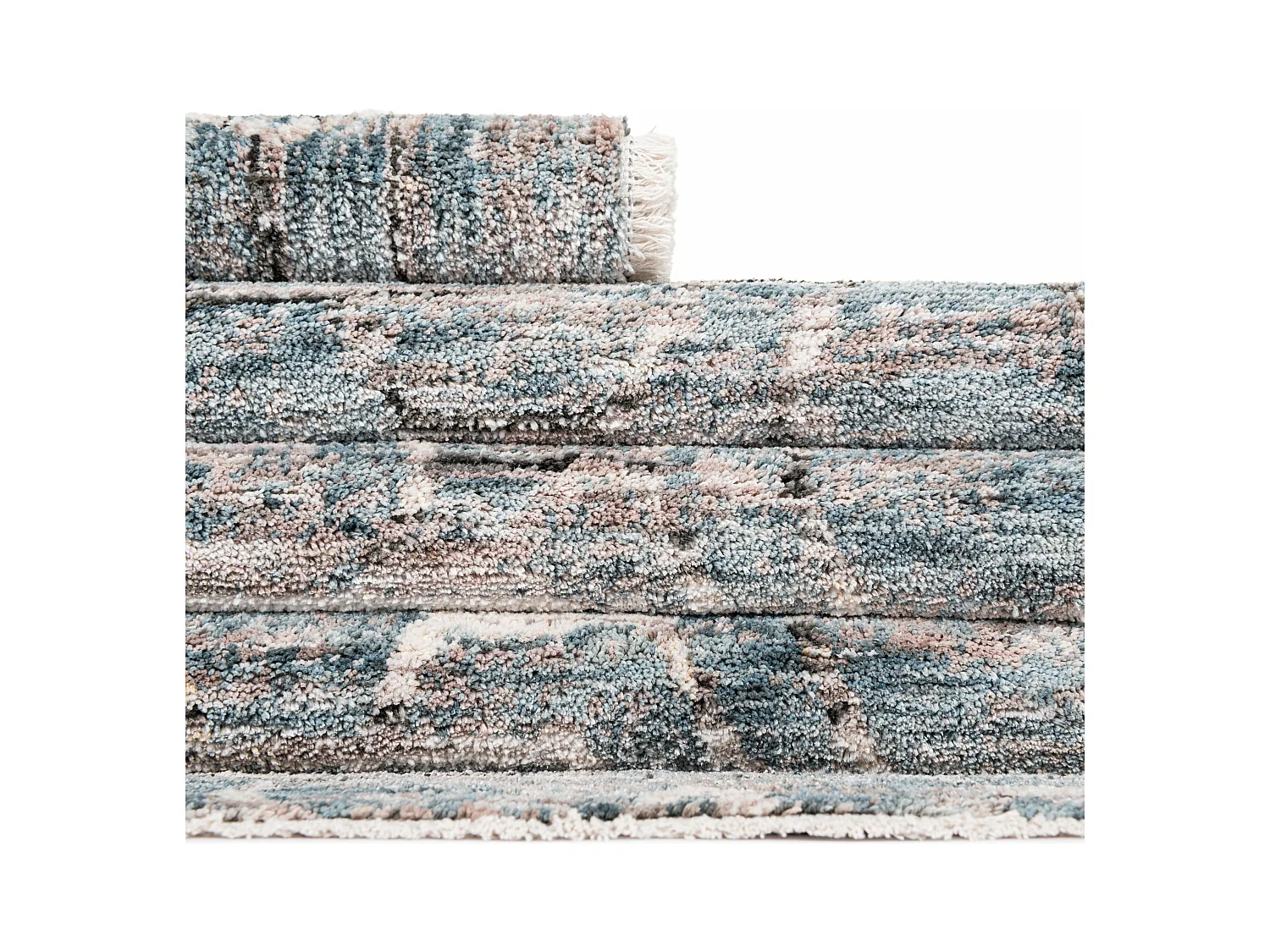 Teppich 100x200 Blau Zora Modern