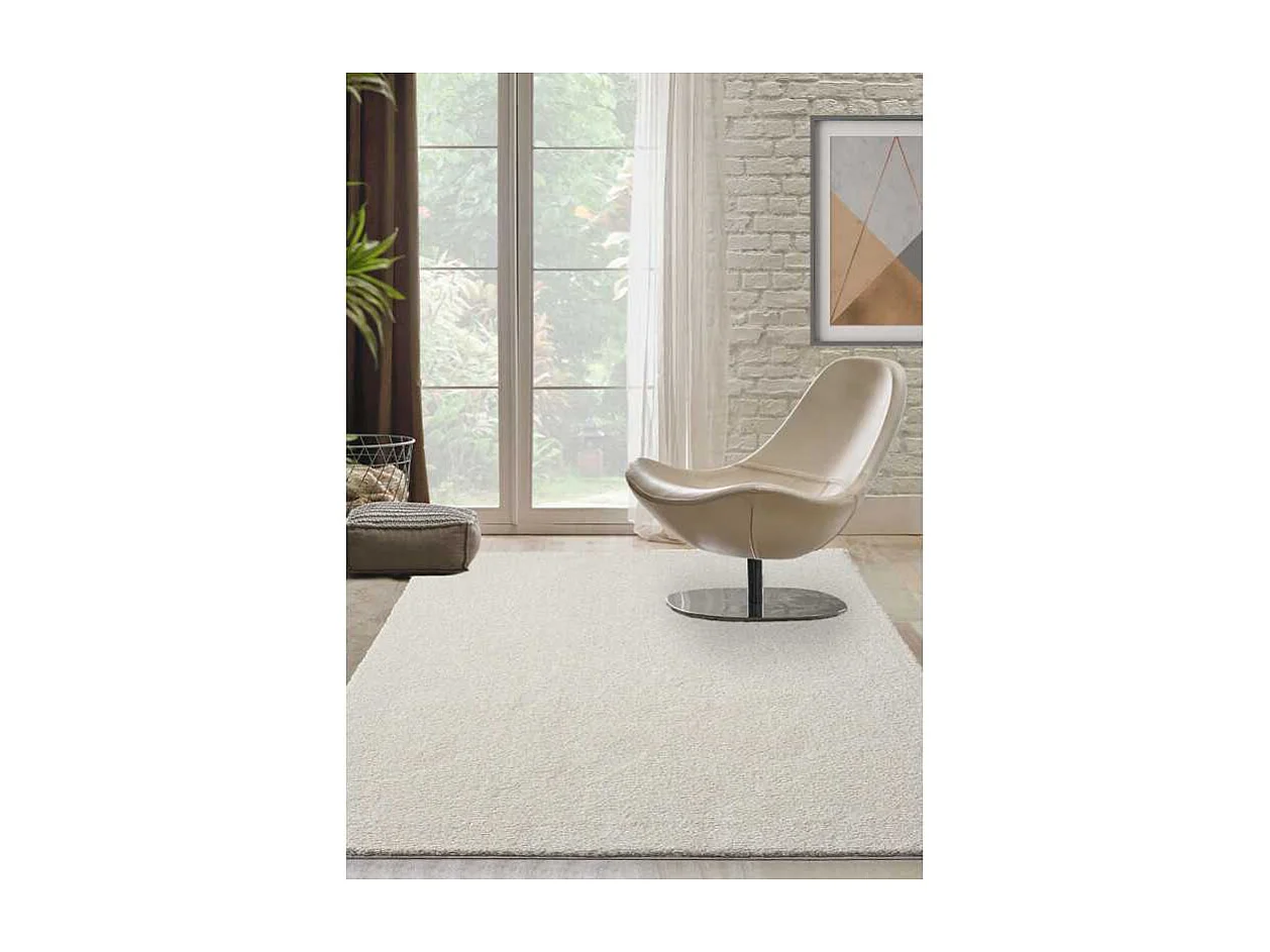 Tapis uni - MONTANA Crème 80*150