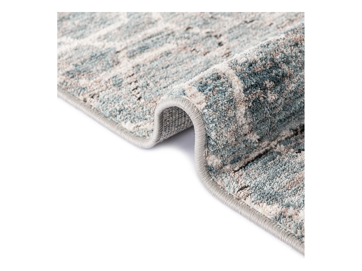 Tapis 125x185 Bleu Zora Modern