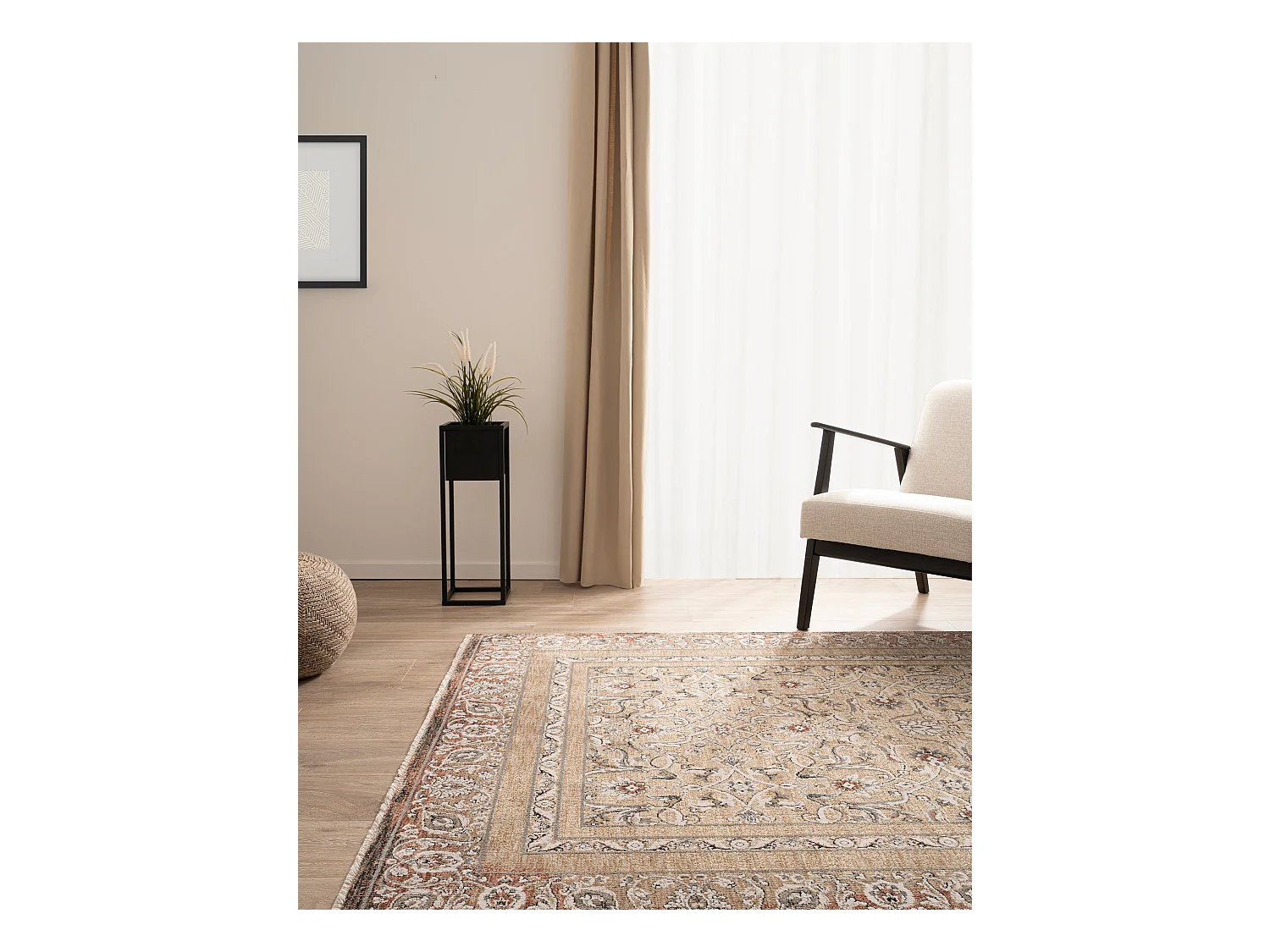 Tapis 185x275 Marron Zora Orman