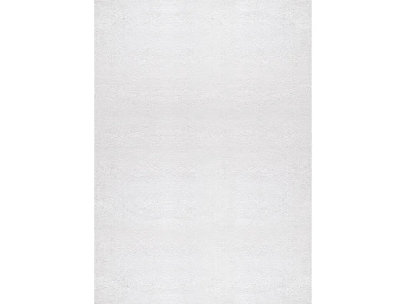 Tapis uni lavable doux - LOFT Blanc 120*170