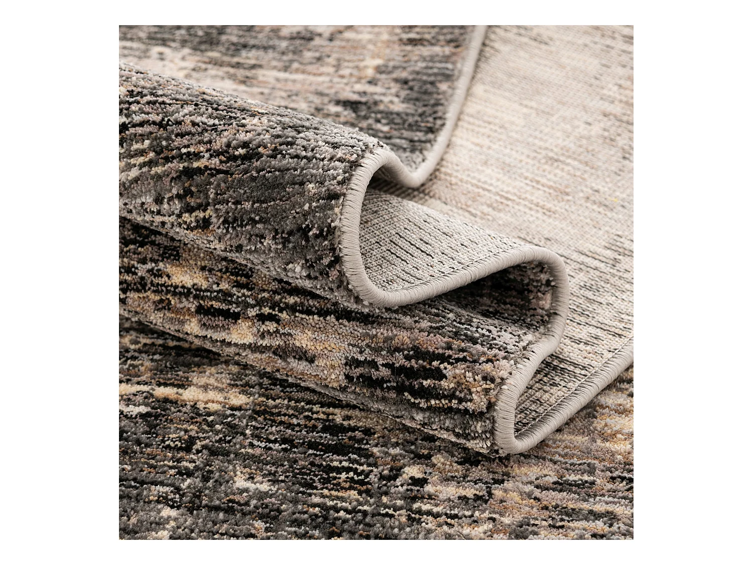 Teppich 125x185 Grau Zora Modern