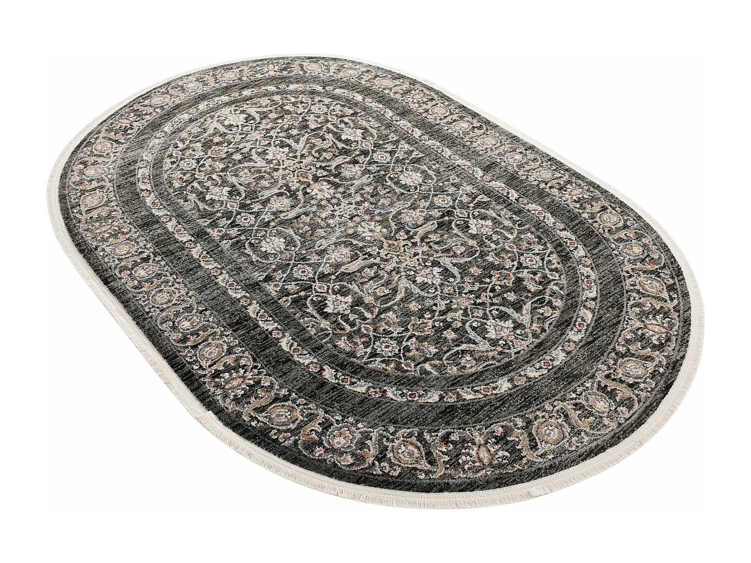 Teppich 125x185 Grau Zora Orman