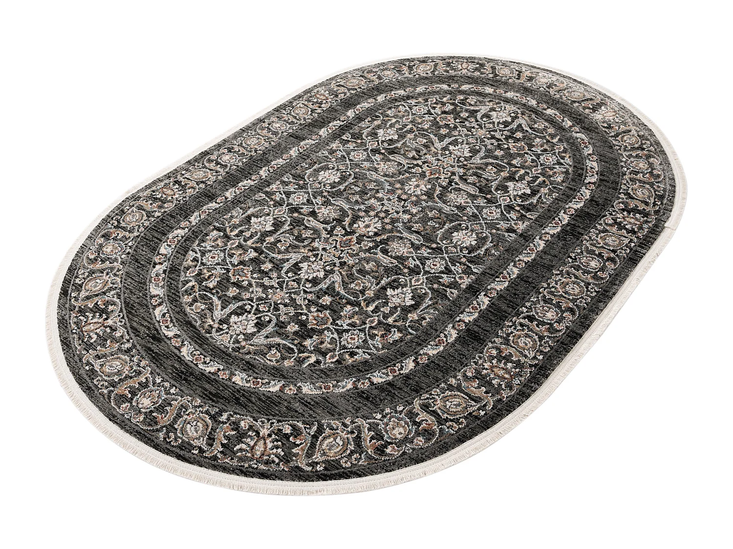 Teppich 125x185 Grau Zora Orman