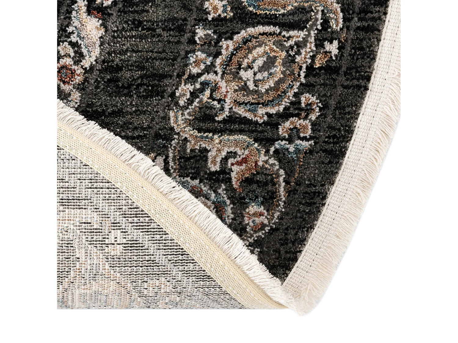 Teppich 125x185 Grau Zora Orman