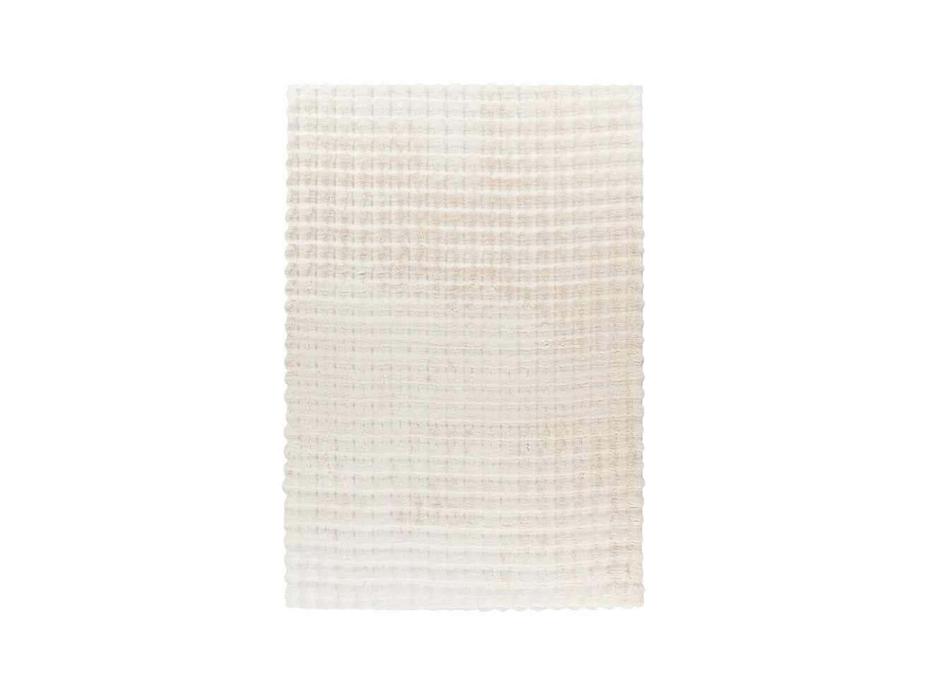 Teppich 230x160cm, Design H008Y in Elfenbeinfarben - Komfort und Eleganz für Ihr Interieur