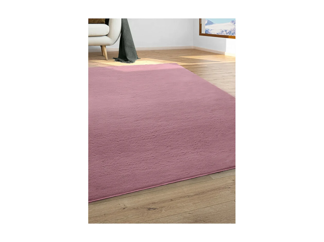 Tapis doux - LUMIA Rose 120*170