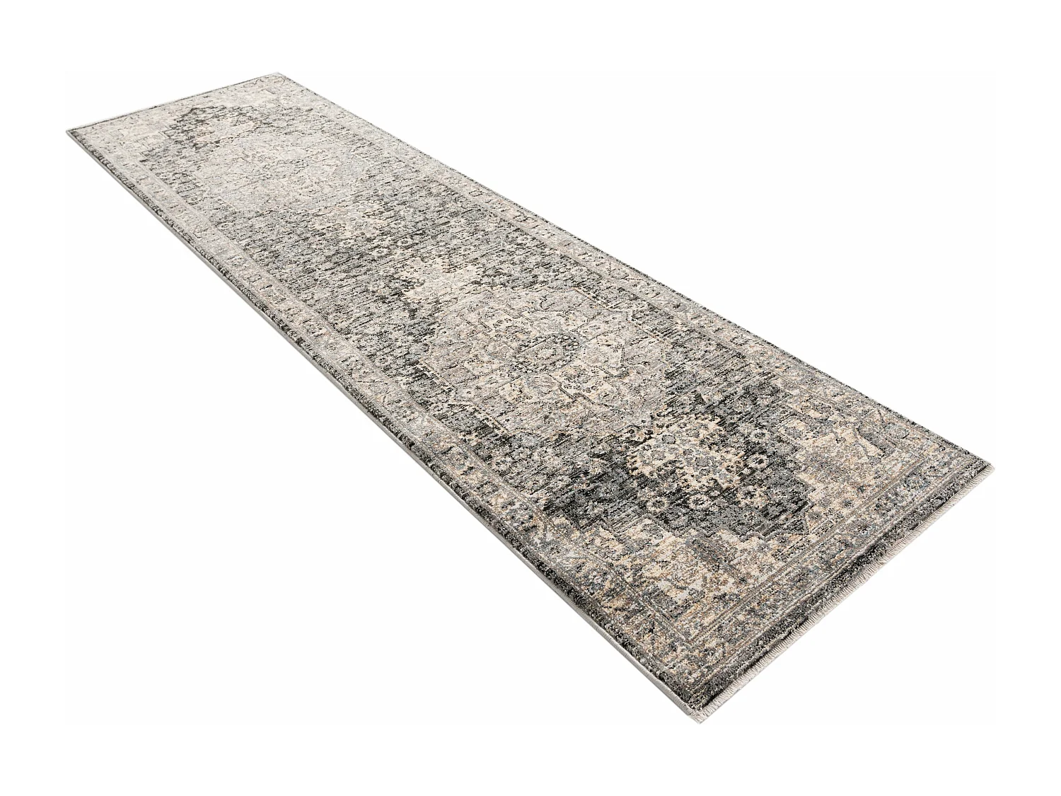 Teppich 80x300 Grau Zora Classical