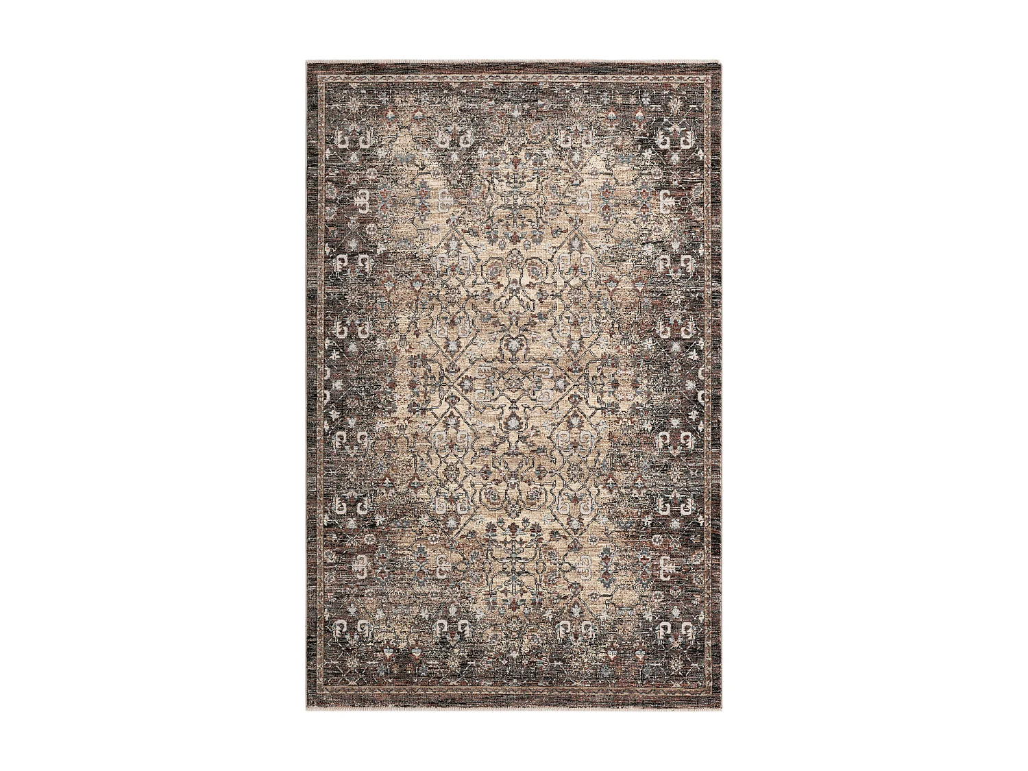 Tapis 155x245 Marron Zora Blege