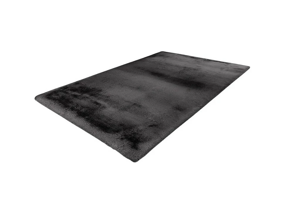 Tapis 230x160cm, design E009Y coloris graphite - Confort et élégance pour votre intérieur